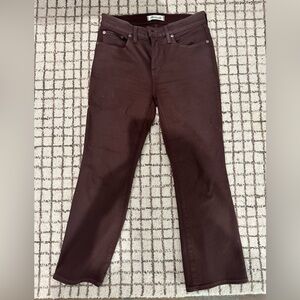 Madewell Women's Ankle & Cropped Jeans - Brown
